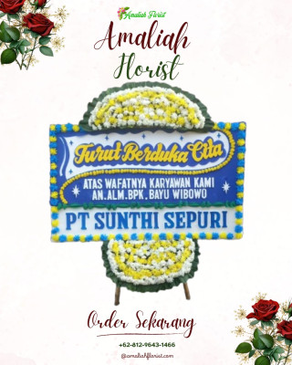 Papan Bunga Duka di Pagedangan Ilir