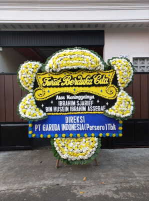 Papan Bunga Duka di Pagedangan Ilir