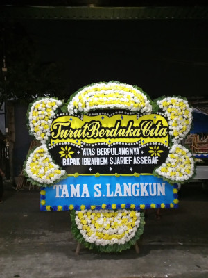 Papan Bunga Duka di Pagedangan Ilir