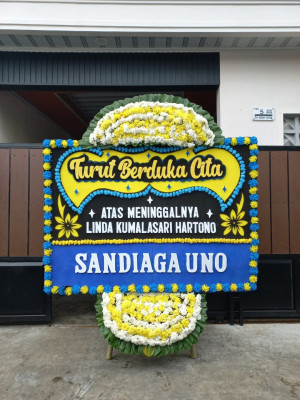 Papan Bunga Duka di Pagedangan Ilir