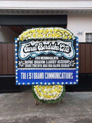 Papan Bunga Duka di Pagedangan Ilir